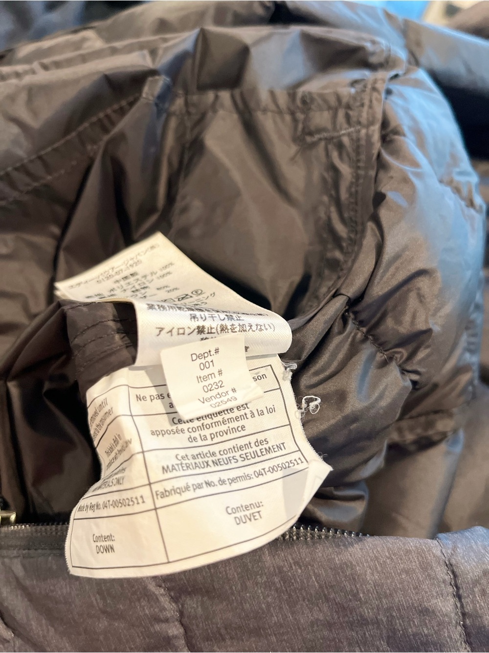 Eddie Bauer Men's CirrusLite 650 Down Hooded Jacket Size Small Grey EUC - Picture 11 of 13